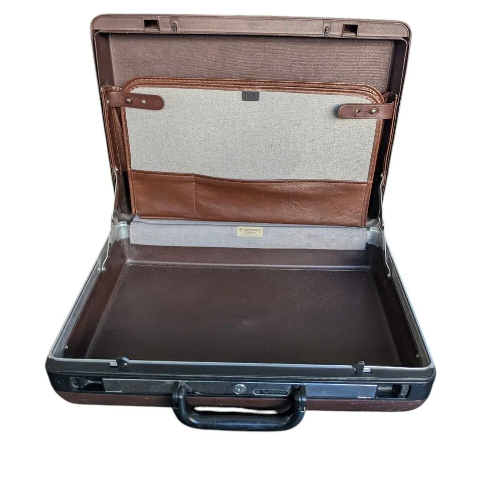Vintage Samsonite Plastic Hardshell Briefcase